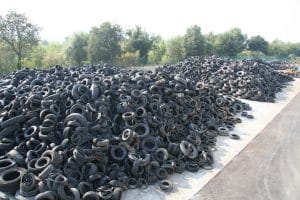 tyres landfill